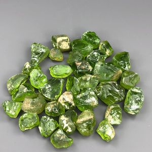 พลอยสีเขียวเพอริดอทธรรมชาติคุณภาพดีไร้ที่ติ/เพอริดอทเกรดเหลี่ยมเพชรพลอย - Product Image 6