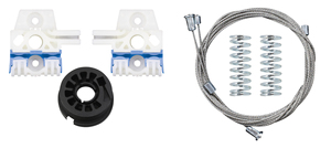 Kit de Reparación del Elevalunas Delantero Izquierdo del Conductor 5KD837461 Compatible con VW Golf MK6 2008-2012, 4/5 Puertas, Autopartes - Product Image 3