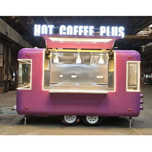 Tekerlekler ile yeni 304 paslanmaz seyyar gıda tezgahı dükkanı sıcak köpekler gıda tekerlekler ile kahve dondurma gıda ile tekerlekler tam mutfak - Product Image 2