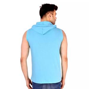 Sudadera con capucha sin mangas para hombre y mujer, ropa de calle informal de Hip-Hop, personalizada, para gimnasio, entrenamiento, otoño e invierno, venta al por mayor - Product Image 6