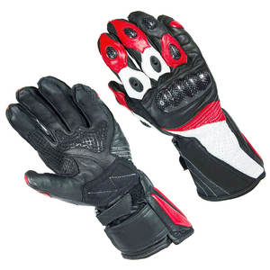 Meilleur prix % Gants de moto de course en cuir compatibles écran tactile, respirants, résistants à l'eau, doigts complets, haute performance - Product Image 3