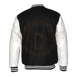 บอมเบอร์หนังวัวแท้,เสื้อแจ็คเก็ตแขนยาวทำจากหนังซาตินหลากสี - Product Image 4