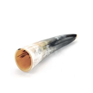 Viking boire corne de bière naturel écologique corne de boeuf bière boire prix d'usine Buffalo corne naturelle couleur logo design - Product Image 2