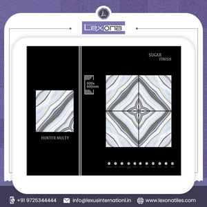 Azulejos de Piso de Cerámica de Alta Calidad de 60x60 cm con Acabado Azucarado, Diseño Moderno en Diferentes Colores Disponibles de Fabricante Indio - Product Image 4