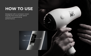 Secador de pelo profesional de 2400W, herramienta de secado de cabello de salón con 3 velocidades y 2 velocidades - Product Image 6