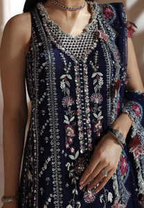 Lehenga Choli Anarkali de Lujo para Mujer, con Pedrería, para Fiestas, Bodas, Recepciones, Estilo Nupcial - Product Image 3