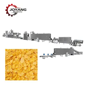 Corn Flakes Production Line Twin Extruder Corn Flakes Processing Line