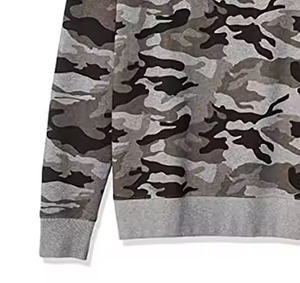 Sudaderas con capucha de gran tamaño para hombre Sudaderas de algodón de moda con cuello redondo teñido liso Venta caliente OEM Basics de otoño - Product Image 6