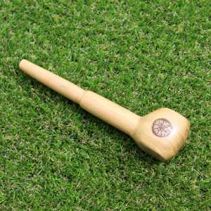 Pipa de fumar de madera con accesorio exterior de madera para cigarrillo, tabaco, cigarro, cachimba, producto de artesanía en madera - Product Image 2