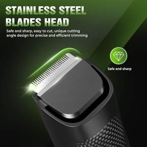 Tondeuse à cheveux de précision pour homme, tondeuse à moustache, longueur réglable, alimentation USB, tondeuse à poils du visage tout-en-un avec aspiration - Product Image 4