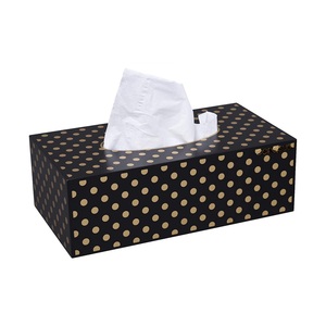 Bonne qualité Antique finition serviette papier stockage à la main Design luxueux hôtel Restaurant utilisation porte-mouchoirs - Product Image 3