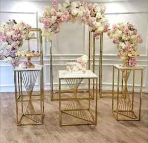 Table de dessert en gros onirique Table de collation pour fête d'anniversaire mariage festival événements tables de gâteaux en gros PLINTH - Product Image 4