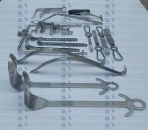 Sistema de Retractores para Cirugía de Hombro, Manual, de Acero Inoxidable, Reutilizable, Juego de Instrumentos Ortopédicos de 20 Piezas, Aprobado por la CE - Product Image 5