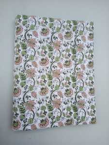 100% Pure Cotton Voile Fabric Indian Handmade Beautiful Block Print Bagru Dabu Lightweight 5 Yard Handmade Beautiful Uniforms - Product Image 4