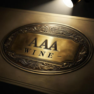 Wholesale Custom Logo Self <b>Adhesive</b> Engraved Embossed Antique Brass Aluminium <b>Metal</b> Labels for Wine Beer Beverage Durable - Product Image 1