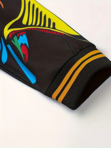 Chaqueta con letras para hombre hecha a medida con precio al por mayor, diseño universitario con logotipo de talla grande, fabricación en Pakistán - Product Image 6