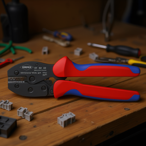 Pince à sertir Knipex-PreciForce pour bornes à sertir non isolées et connecteurs à sertir bout à bout - Product Image 3