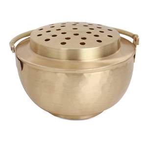 เครื่องเผาธูปด้ามทองเหลืองทำมือสำหรับการสวดมนต์ในบ้านสำนักงาน - Product Image 5