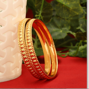 heavy and unique Designer brass bangles for <b>weddings</b> - Product Image 5