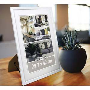 Cadre pour affiche DIN A3 blanc, format d'impression 29,7 x 42 cm - Product Image 5