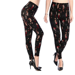 Nueva llegada 2025 verano mujeres mallas personalizadas mujeres pantalones de cintura alta franela calle pantalones mujeres invierno pantalones Casuales - Product Image 6