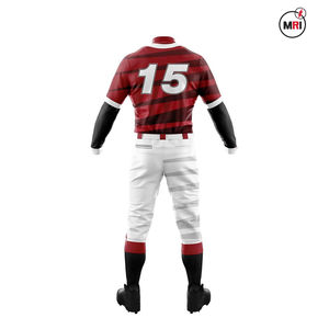 Camiseta de béisbol de manga corta personalizada para hombre de la mejor calidad, ropa deportiva de secado rápido, OEM disponible, transpirable, opciones de talla grande - Product Image 3