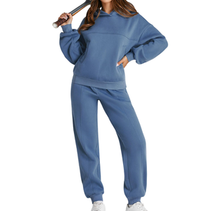 La mejor ropa de invierno, chándales para mujer, chándal de manga larga con estampado personalizado para mujer - Product Image 3