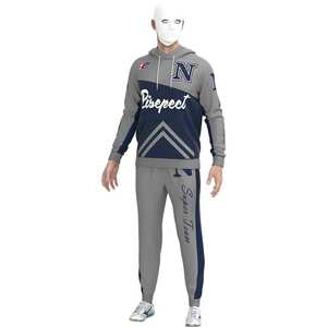 Nouveau design de survêtement pour homme, 100% coton respirant, logo personnalisé directement de l'usine - Product Image 2