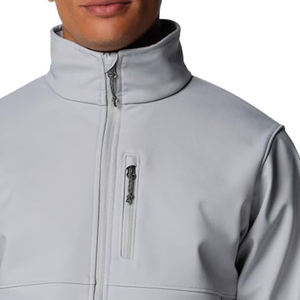 Chaqueta Cortavientos Impermeable de Nailon para Hombre, Chaqueta Delgada con Cremallera, Reflectante, para Deportes al Aire Libre, Correr, Secado Rápido - Product Image 6