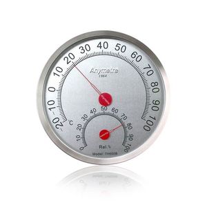 Termómetro Higrómetro de Acero Inoxidable Anymetre TH600B con Pantalla LCD para Uso en Exteriores - Product Image 1