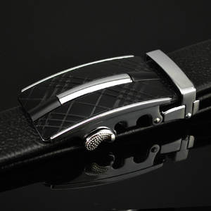 Cinturón de Cuero Genuino Premium para Hombre, Cinturón Clásico con Hebilla Automática y de Pasador |   Cuero Vacuno Duradero, Logotipo Personalizado Disponible - Product Image 5