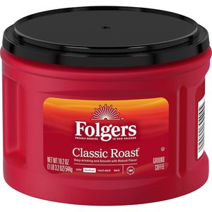 Café moulu Folgers Classic Roast, torréfaction moyenne, 19,2 onces (lot de 6) - Product Image 3