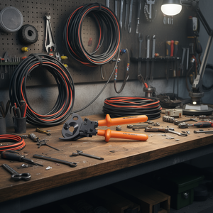 Cisailles et coupe-câbles USAG 1000 V pour câbles en cuivre et en aluminium - Product Image 3