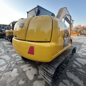 强力二手小松 PC70 7吨 48.5千瓦动力履带式挖掘机，用于建筑采矿，二手反铲小松 PC70 8 挖掘机 - Product Image 3