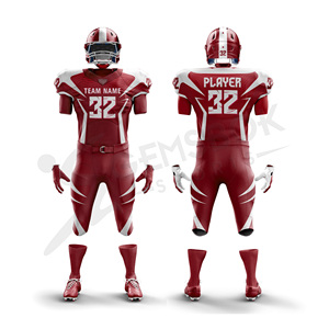 Nouvel arrivage de maillot de football américain camouflage personnalisé ensemble de pantalons jeunes adultes hommes sublimation uniforme impression Pakistan - Product Image 3