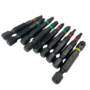 S2 Dr. 1/4" Coloring <b>Screwdriver</b> Bits <b>Set</b> 1/4" X 50mml Phosphate Finished Packed in 21 Pcs/box - Product Image 3