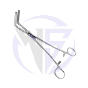 Pinzas de Histerectomía Reich Nechtow de Acero Inoxidable, Instrumento Quirúrgico Ginecológico Manual, Herramienta Médica Reutilizable para Obstetricia/Ginecología - Product Image 6