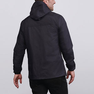 Chaqueta cortavientos ligera al por mayor, ropa de trabajo deportiva personalizada, chaqueta cortavientos impermeable para hombre - Product Image 2