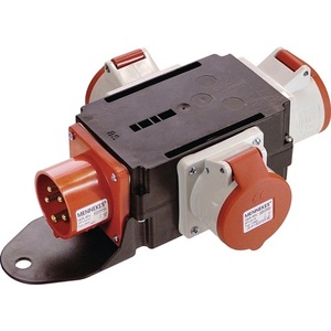 อะแดปเตอร์ CEE MIXO RHEIN 1x 400V 16A 5 ขา IP44 AS-SCHWABE ปลั๊กและเต้ารับ - Product Image 1