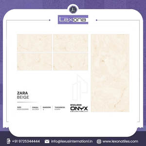 Baldosas esmaltadas de porcelana modernas de 600*1200mm para sala de estar interior acabado brillante antideslizante atractivo - Product Image 2