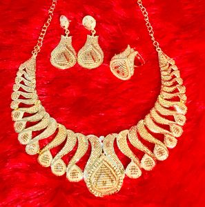 Dubai jewellery Necklace set for women - Product Image 6