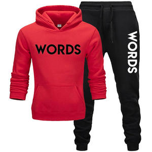 ชุดวอร์มผ้าคอตตอน/โพลีเอสเตอร์ระบายอากาศน้ำหนักเบาสำหรับฤดูใบไม้ร่วงของผู้ชายชุดเสื้อมีฮู้ดติดโลโก้แบบกำหนดเองเป็นมิตรกับสิ่งแวดล้อม - Product Image 5