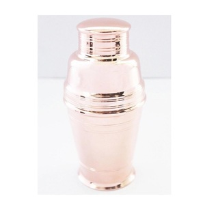 High Quality Smooth Shine Finished Pure Copper <b>Cocktail</b> <b>Shaker</b> for Bar Hotel Use - Product Image 5