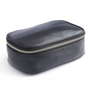 New Arrival Luxury Leather Pouch Handmade Travel Friendly makeup <b>Storage</b> <b>Bag</b> Custom Design Logo Best Quality Leather Wallet - Product Image 3