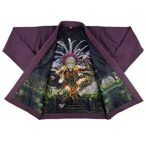 Jiu Jitsu Kimono Karaté Top-Veste de karaté de poids moyen-Smooth 100% Drill Cotton 9oz-Veste d'arts martiaux - Product Image 3