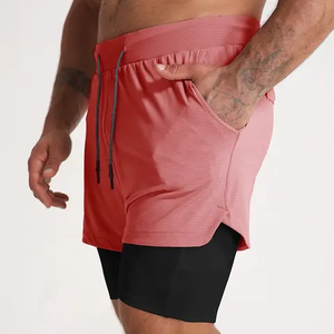 Bermudas deportivas de verano para hombre, pantalones cortos de playa negros informales finos, ropa de sublimación ecológica para hombre - Product Image 4