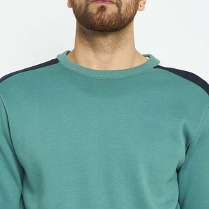 Nouvel ensemble de survêtement d'hiver à imprimé uni, 2 pièces, jogging pour homme, sweat-shirt et pantalon de survêtement, respirant, coton écologique - Product Image 5