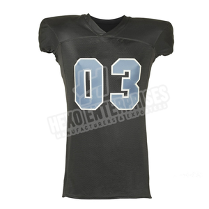 Venta en línea hecho de fábrica personalizado poliéster hecho transpirable hombres americanos fútbol Jersey último diseño fútbol Jersey - Product Image 1