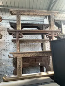 Mesa de altar de reproducción sólida de muebles de madera de pino antiguo chino