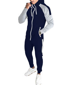 Venta al por mayor de ropa personalizada, ropa deportiva personalizada para hombre, chándal de entrenamiento para correr, chándal transpirable de poliéster y algodón para invierno - Product Image 1